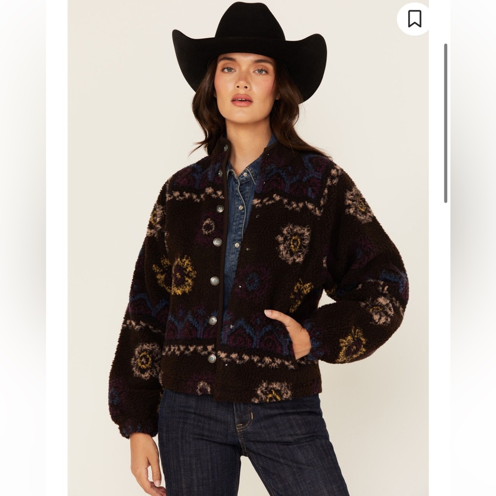 ❌SOLD❌Western Sherpa Jacket
